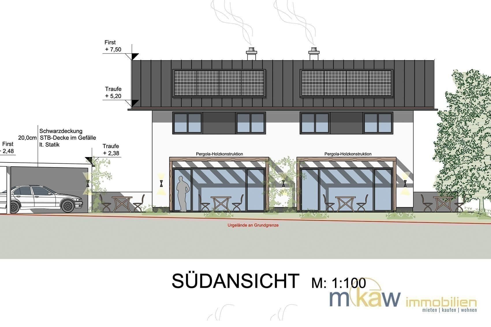 Doppelhaushälfte zum Kauf 470.000 € 105 m²<br/>Wohnfläche Mattsee 5163