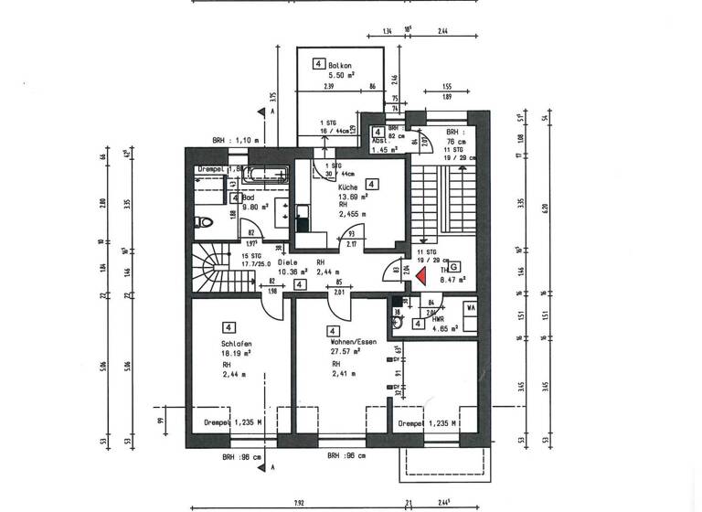 Maisonette zum Kauf 345.000 € 3 Zimmer 120 m² Elberfeld Wuppertal 42115