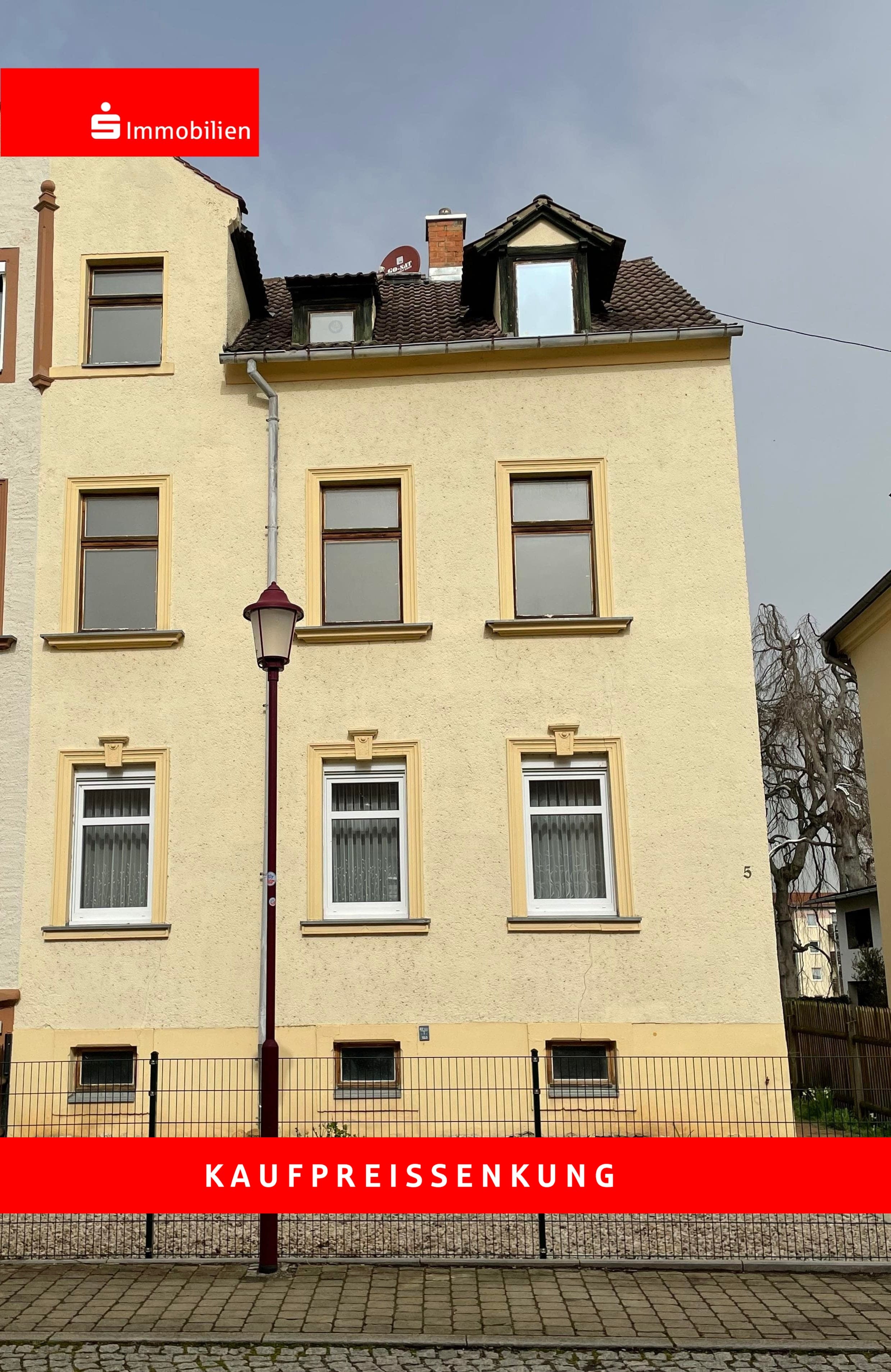 Doppelhaushälfte zum Kauf 120.000 € 7 Zimmer 150 m²<br/>Wohnfläche 314 m²<br/>Grundstück ab sofort<br/>Verfügbarkeit Bad Köstritz Bad Köstritz 07586