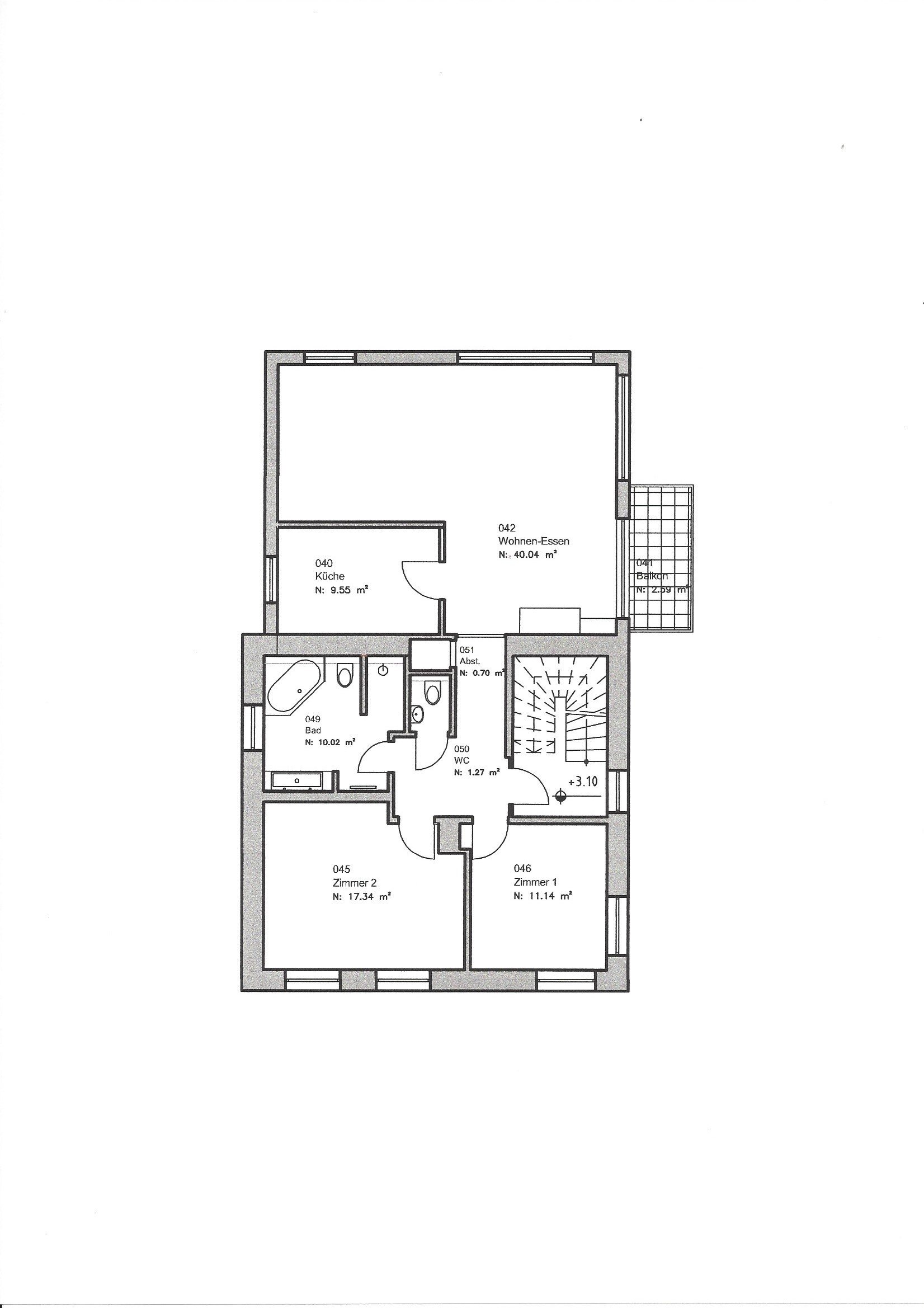 Wohnung zur Miete 870 € 3 Zimmer 103 m²<br/>Wohnfläche 1.<br/>Geschoss 01.04.2025<br/>Verfügbarkeit Abt-Richard-Straße 10 Daun Daun 54550