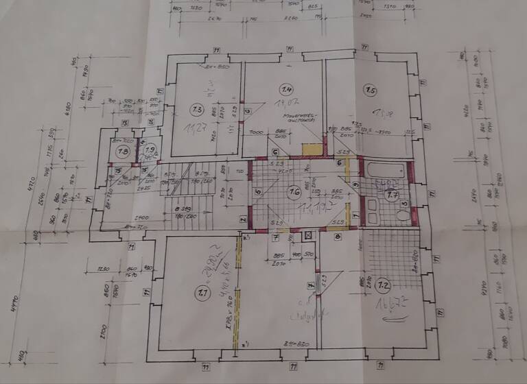 Wohnung zur Miete 561 € 4 Zimmer 96,8 m² Geschoss 1/2 Pfaffenhain Jahnsdorf/Erzgeb. 09387