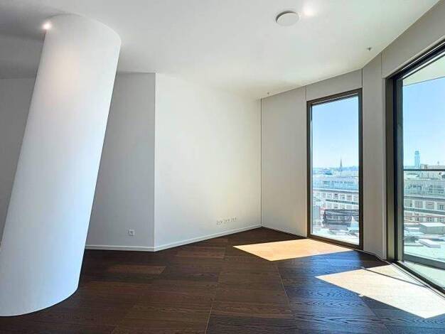 Wohnung zur Miete - Erstbezug 2.170 € 2 Zimmer 82,5 m² 6. Geschoss Innenstadt Frankfurt am Main 60315