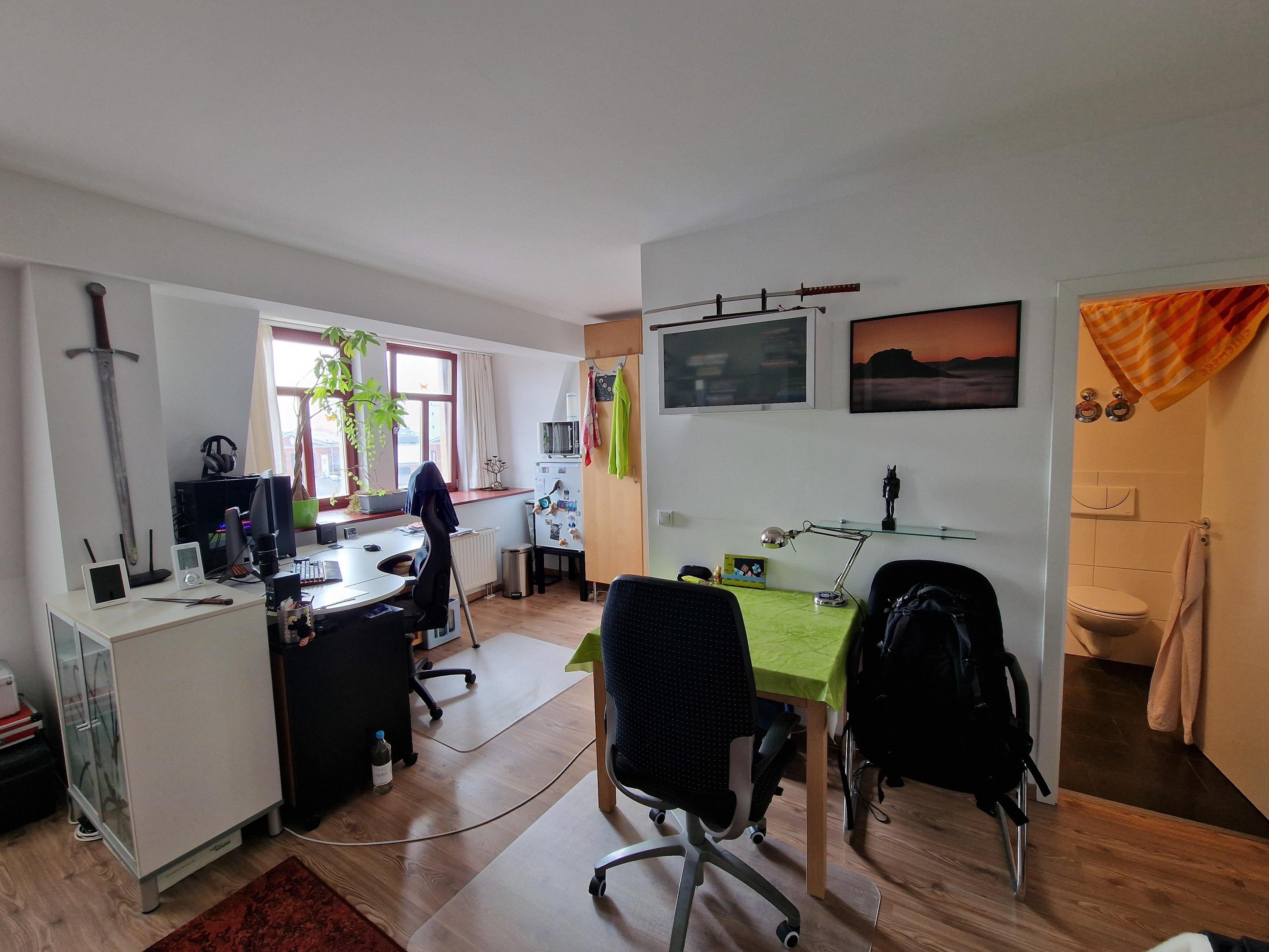 Wohnung zur Miete 350 € 1 Zimmer 35 m²<br/>Wohnfläche 4.<br/>Geschoss Roßthaler Str. 1 Friedrichstadt (Schäferstr.) Dresden 01067