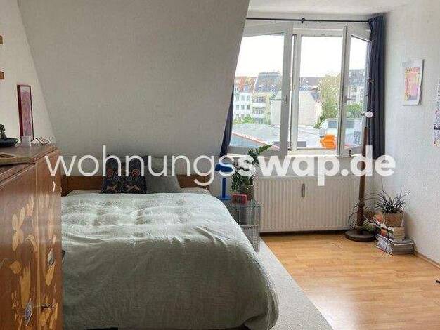 Studio zur Miete Tauschwohnung 695 € 3 Zimmer 68 m² 3. Geschoss Neustadt-Süd Köln 50677