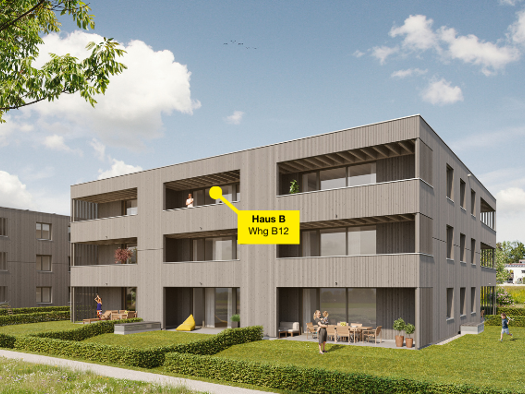 Wohnung zum Kauf - Erstbezug 431.000 € 2 Zimmer 52 m² Weidenweg Dornbirn 6850