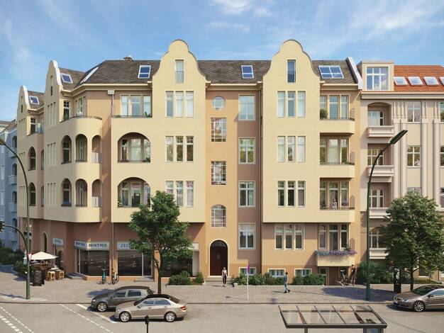 Wohnung zum Kauf provisionsfrei 379.900 € 4 Zimmer 92,3 m² 3. Geschoss Thorwaldsenstraße 17 Steglitz Steglitz-Zehlendorf 12163