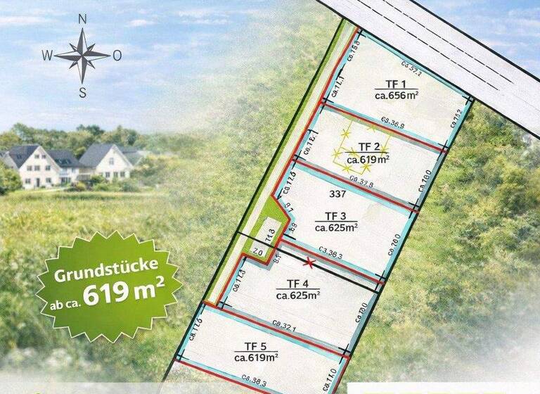 Grundstück zum Kauf 166.320 € 616 m² Grundstück Brieselang 14656