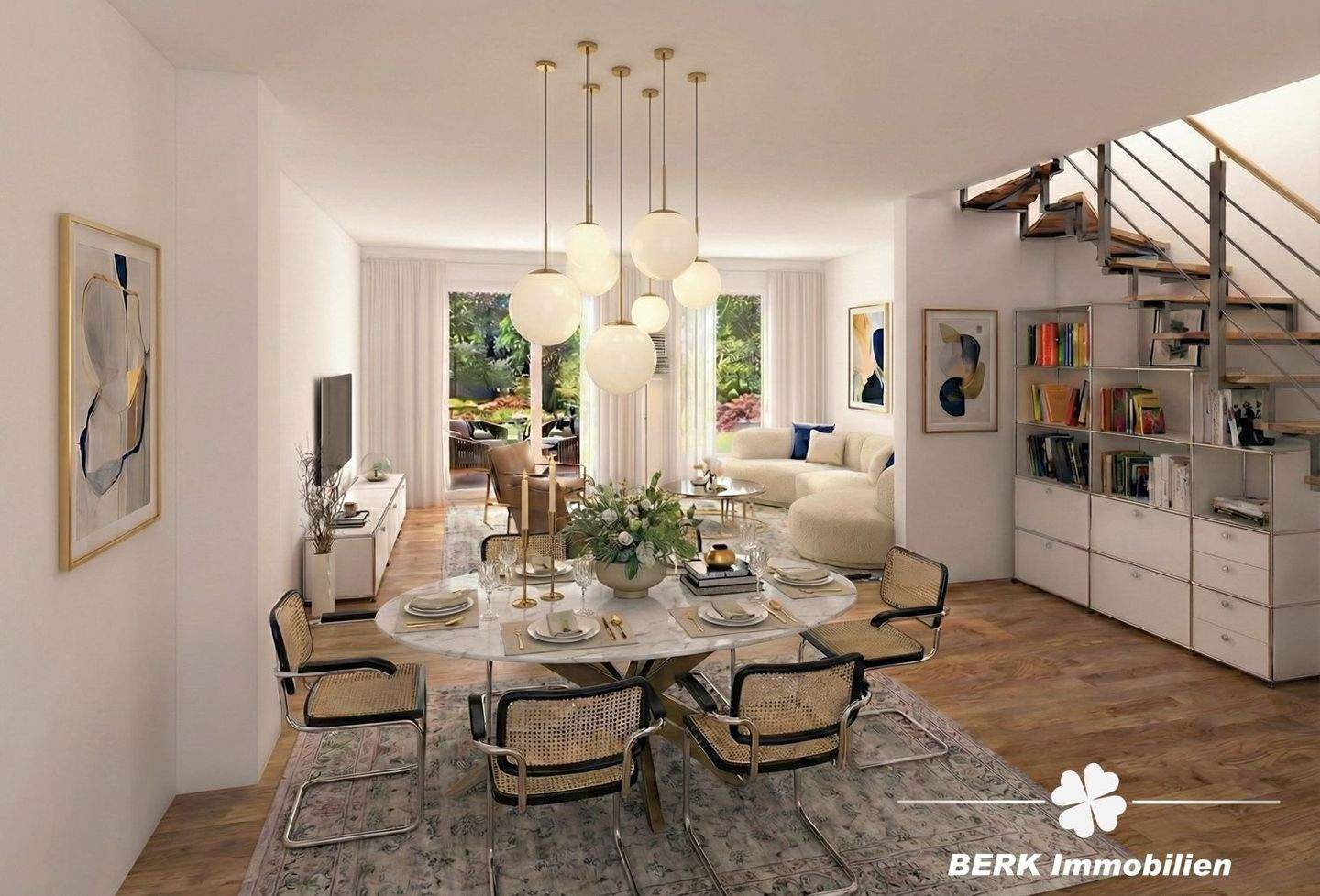 Immobilie in Sailauf - BERK Immobilien - moderne Neubau-Doppelhaushälfte in Sailauf. Ideal für Familien, mit förderfähigem KfW40-Standard - Bild 2