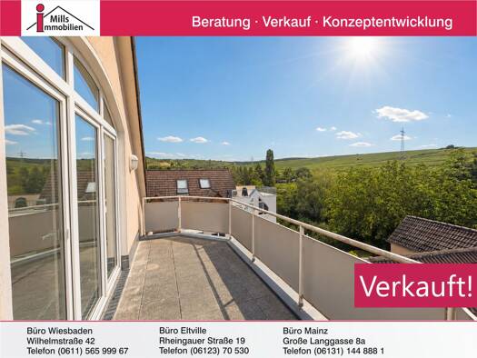 Wohnung zum Kauf 249.000 € 2 Zimmer 67 m² 3. Geschoss Eltville Eltville am Rhein 65343