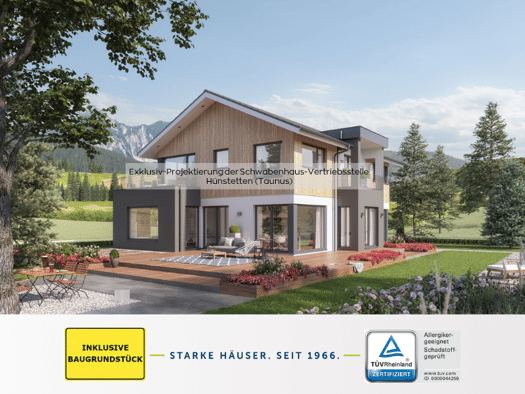 Einfamilienhaus zum Kauf provisionsfrei 1.020.000 € 5 Zimmer 176 m² 570 m² Grundstück Georgenborn Schlangenbad 65388