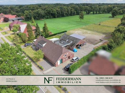 Haus zum Kauf 259.500 € 5 Zimmer 183,1 m² 3.921 m² Grundstück Neufirrel Uplengen 26670