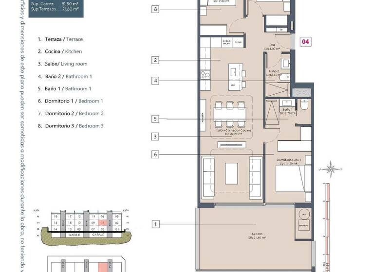 Wohnung zum Kauf provisionsfrei 289.900 € 3 Zimmer 81 m² Benijofar