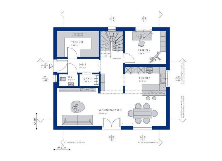 Einfamilienhaus zum Kauf provisionsfrei 485.500 € 5 Zimmer 166 m² 988 m² Grundstück Mechelgrün 08541