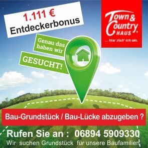 Grundstück zum Kauf provisionsfrei 1.111 € 400 m²<br/>Grundstück St. Ingbert St. Ingbert 66386