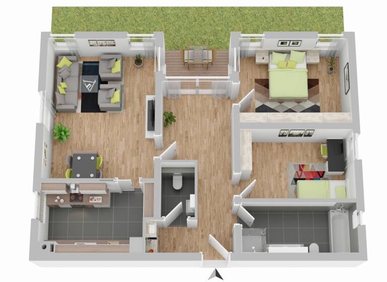 Wohnung zum Kauf 235.000 € 3,5 Zimmer 86 m² Flehingen Oberderdingen 75038