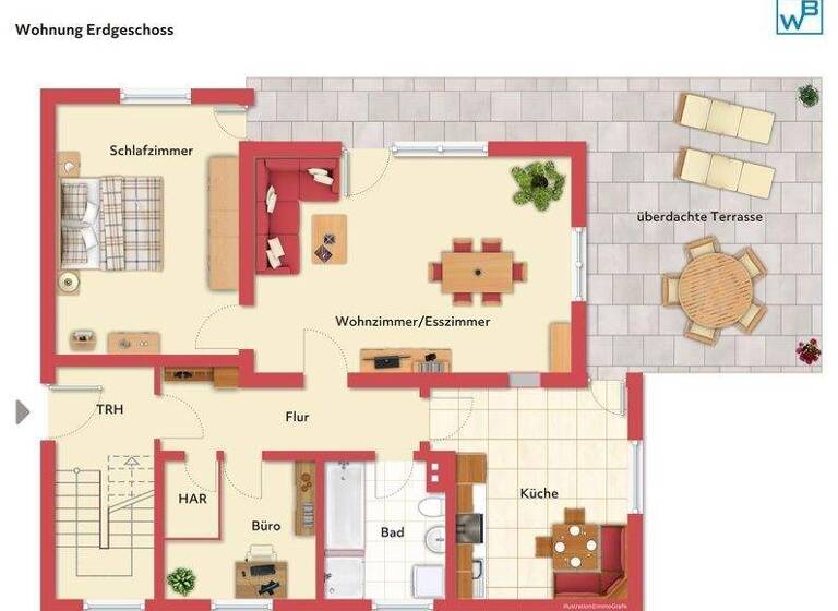 Sonstiges zum Kauf 360.000 € 6 Zimmer 177 m² 938 m² Grundstück Bei den Stockwiesen 14b Wiebelsbach Groß-Umstadt 64823