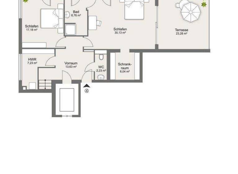 Penthouse zum Kauf - Erstbezug 3.970.000 € 4 Zimmer 240 m² Wien 1190