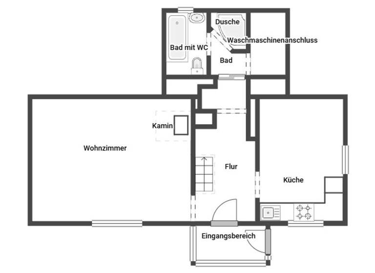 Einfamilienhaus zum Kauf 118.786 € 3 Zimmer 70 m² 253 m² Grundstück Stepperg Rennertshofen 86643