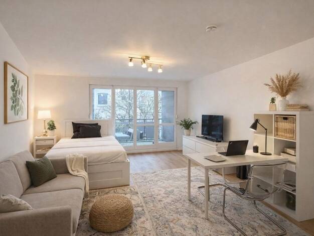 Loft zur Miete 700 € 1 Zimmer 37,5 m² 1. Geschoss frei ab sofort Fürther Straße 271 Seeleinsbühl Westliche Außenstadt 90429