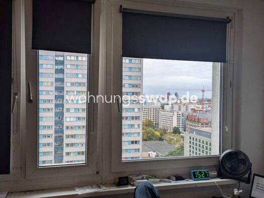 Studio zur Miete Tauschwohnung 340 € 1 Zimmer 30 m² 17. Geschoss Mitte Berlin 10179