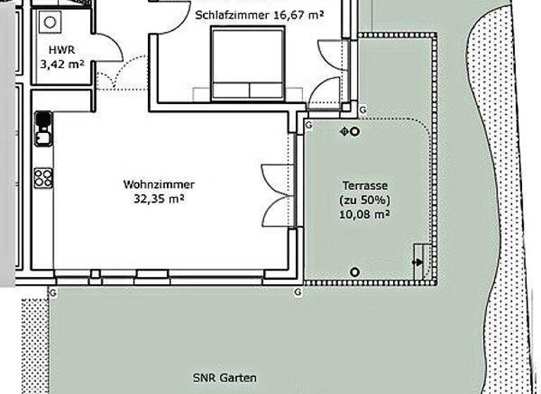 Terrassenwohnung zum Kauf 699.000 € 1,5 Zimmer 80,3 m² frei ab sofort Charlottenburg Berlin 10589