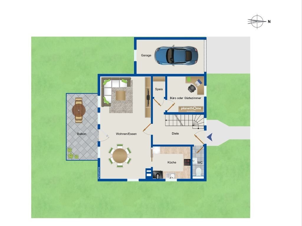 Einfamilienhaus zum Kauf 420.000 € 5,5 Zimmer 120,4 m²<br/>Wohnfläche 264 m²<br/>Grundstück Gochsen Hardthausen am Kocher 74239