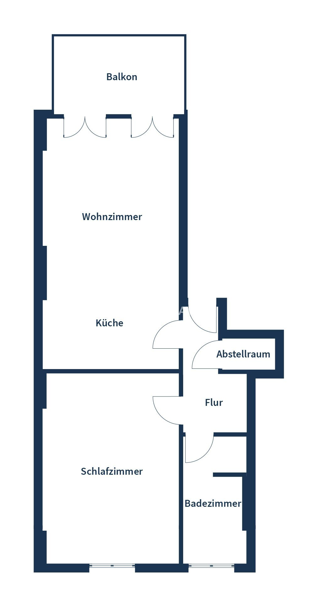 Wohnung zum Kauf 215.000 € 2 Zimmer 57,2 m²<br/>Wohnfläche 3.<br/>Geschoss Zentrum - Ost Leipzig 04103