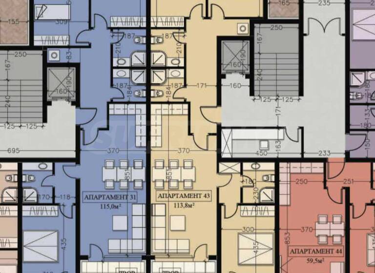 Studio zum Kauf 323.160 € 4 Zimmer 134,7 m² Sofia