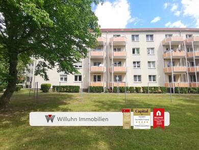 Wohnung zur Miete 360 € 3 Zimmer 57,1 m² Merseburg Merseburg (Saale) 06217
