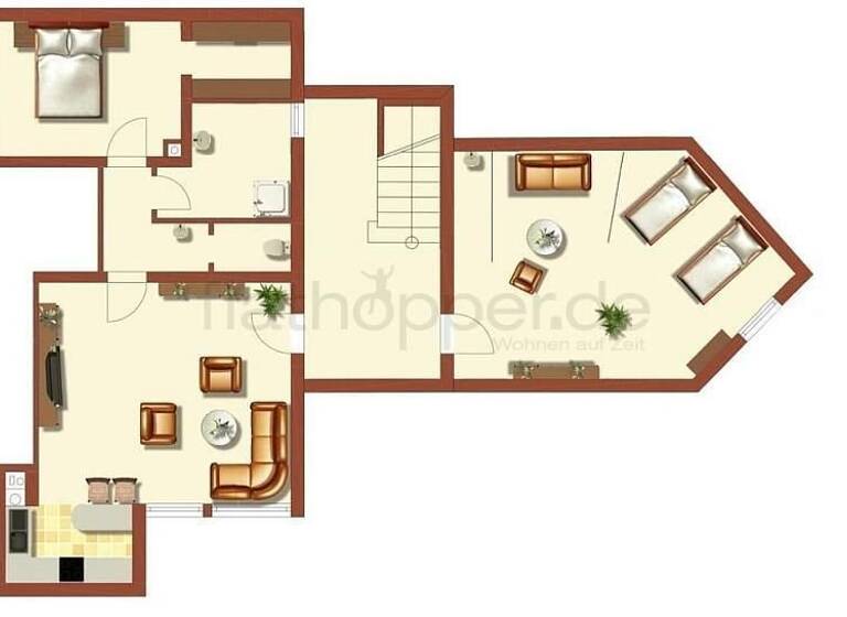 Wohnung zur Miete Wohnen auf Zeit 2.990 € 3 Zimmer 118 m²<br/>Wohnfläche 15.05.2025<br/>Verfügbarkeit Vaterstetten Vaterstetten 85591