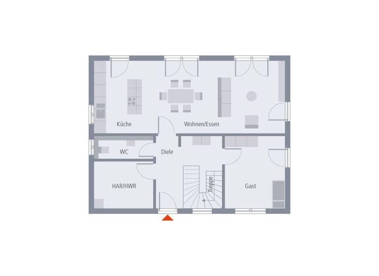 Einfamilienhaus zum Kauf provisionsfrei 381.900 € 5 Zimmer 161 m² 659 m² Grundstück Bodenwerder 37619