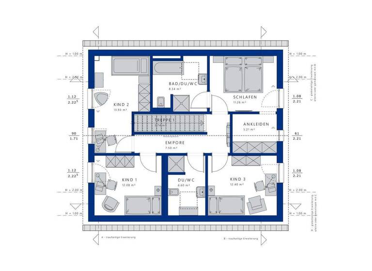 Einfamilienhaus zum Kauf 699.001 € 6 Zimmer 164 m² 510 m² Grundstück Saarn/Selbeck Mülheim an der Ruhr 45481