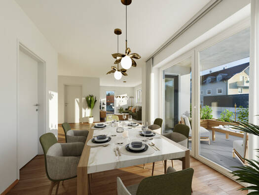 Wohnung zum Kauf - Erstbezug 321.172 € 3 Zimmer 77,1 m² EG Reisachangerstr. 4 Schwarzach 94374