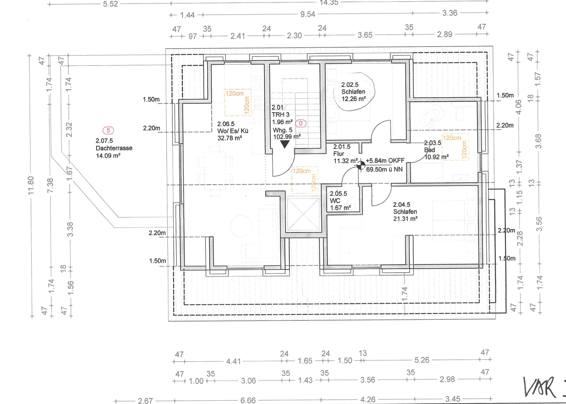 Wohnung zum Kauf 299.730 € 3 Zimmer 103 m²<br/>Wohnfläche 2.<br/>Geschoss Exten Rinteln 31737