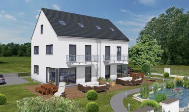 Doppelhaushälfte zum Kauf provisionsfrei 719.000 € 5 Zimmer 125 m² 247 m² Grundstück frei ab sofort Landensberg Landensberg 89361