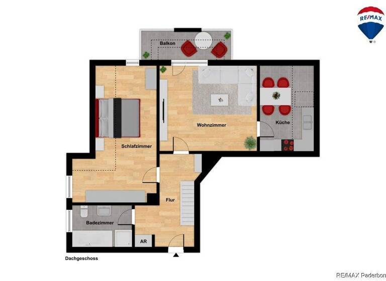 Wohnung zum Kauf provisionsfrei 241.000 € 4 Zimmer 92 m² 3. Geschoss Urbanstraße 5 Elsen Paderborn / Elsen 33106