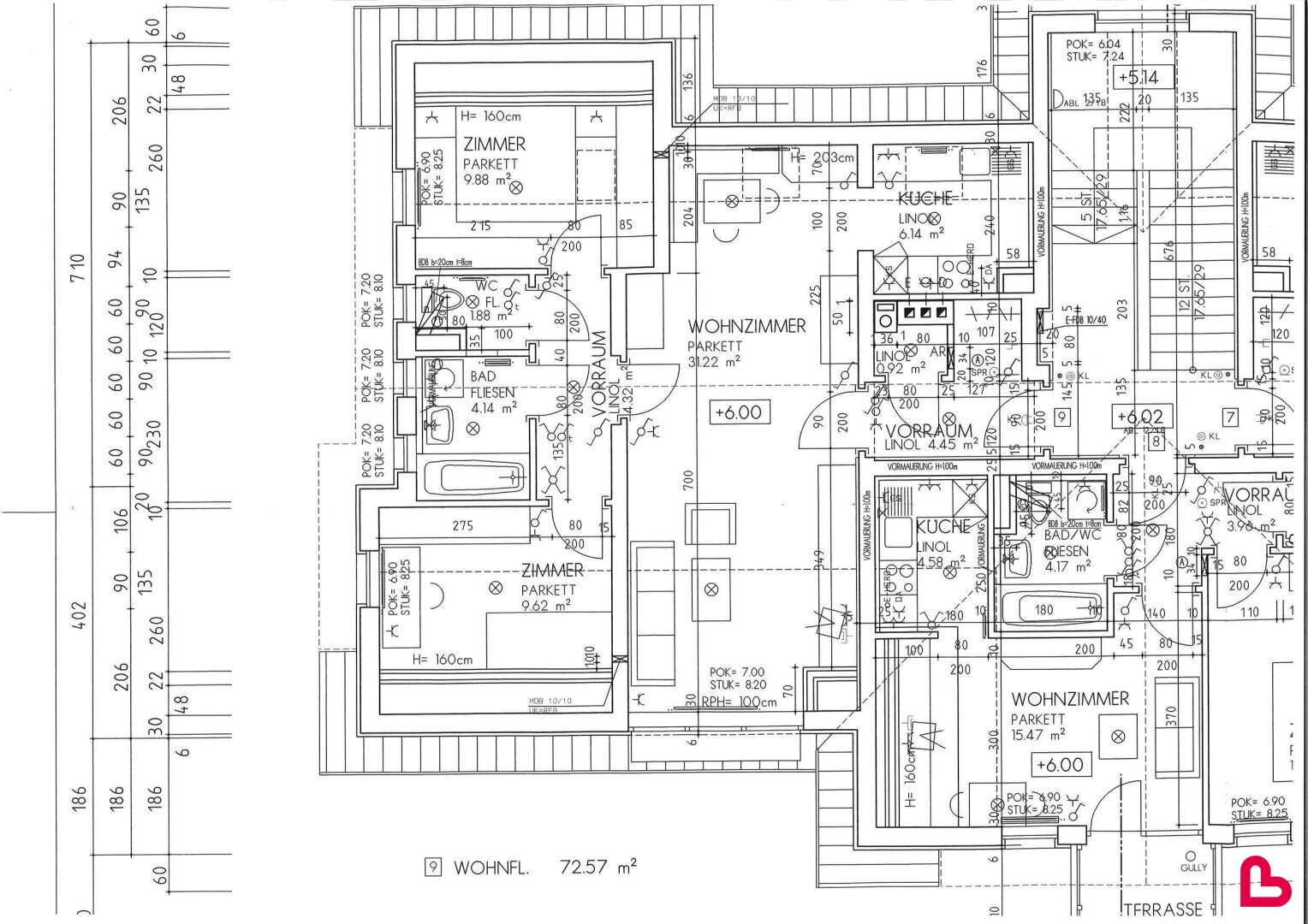 Wohnung zur Miete 598 € 3 Zimmer 72,6 m²<br/>Wohnfläche 2.<br/>Geschoss Hirschbach im Mühlkreis 4242