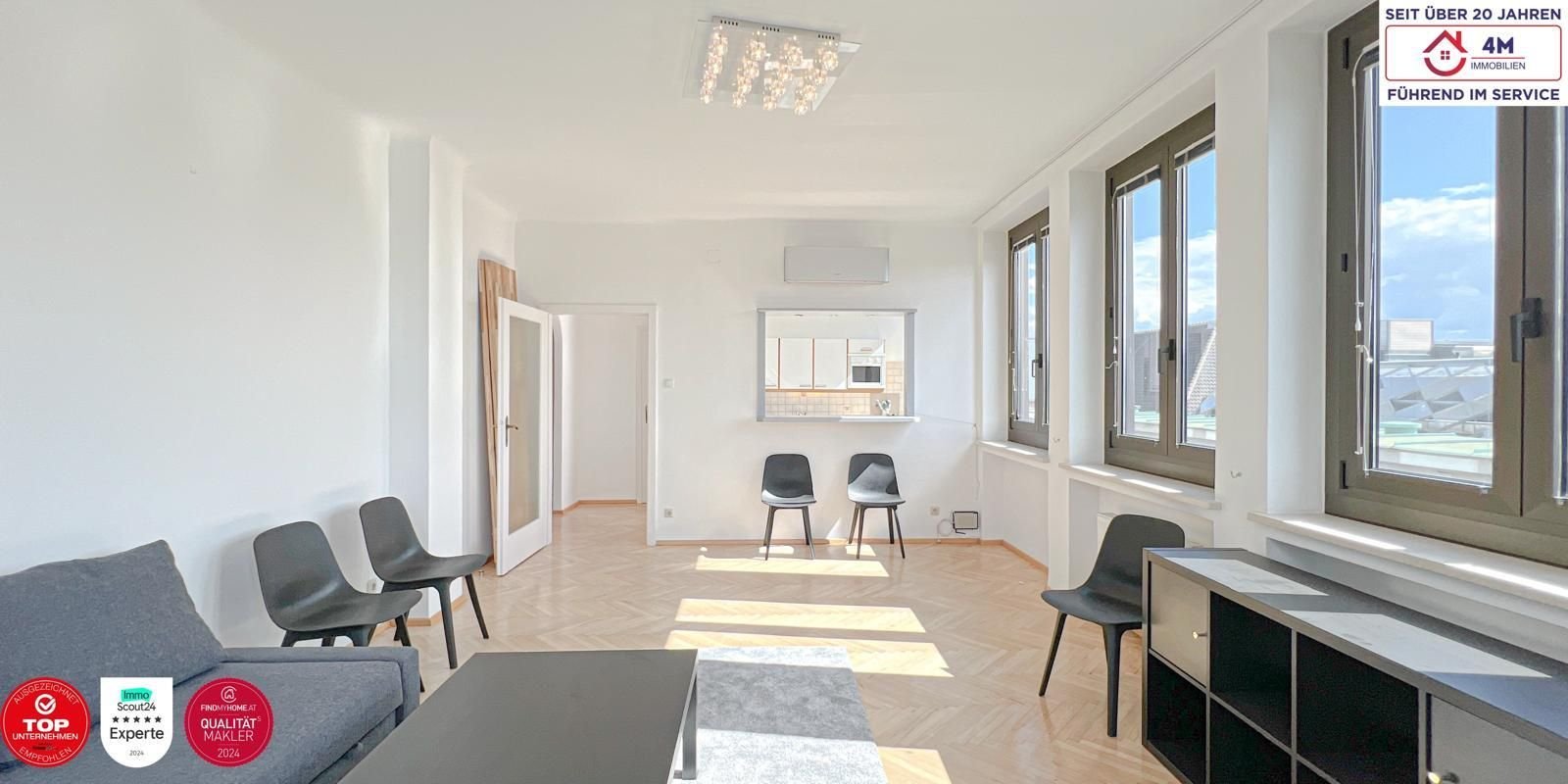 Wohnung zum Kauf 1.990.000 € 4,5 Zimmer 116 m²<br/>Wohnfläche 7.<br/>Geschoss Wien 1010