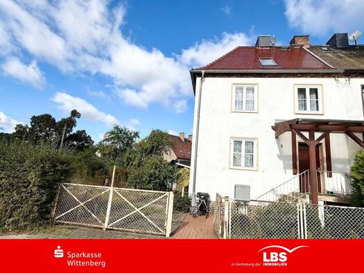 Doppelhaushälfte zum Kauf 58.500 € 3 Zimmer 94 m² 723 m² Grundstück Annaburg Annaburg 06925