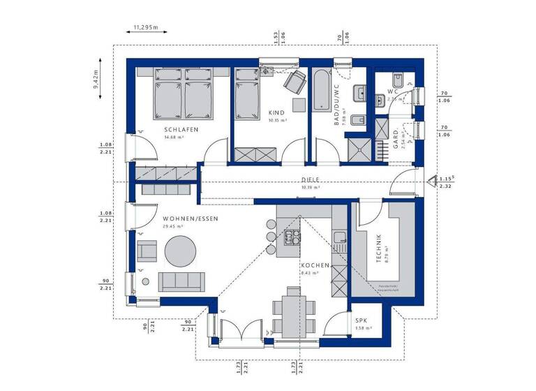 Haus zum Kauf 489.000 € 4 Zimmer 100 m² 450 m² Grundstück Rieneck 97794