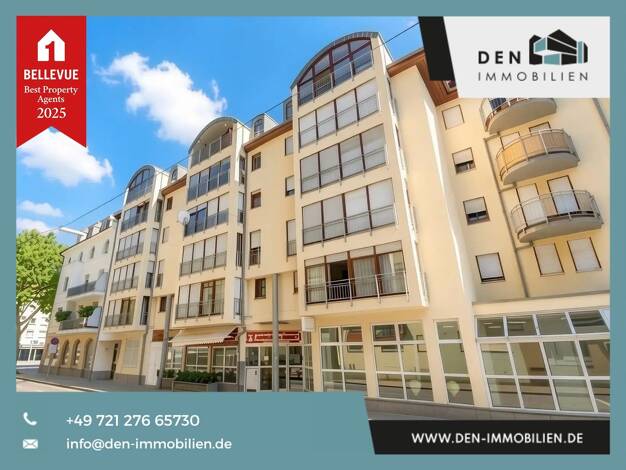 Studio zum Kauf 99.000 € 1 Zimmer 41 m² 3. Geschoss Mühlburg Karlsruhe 76185