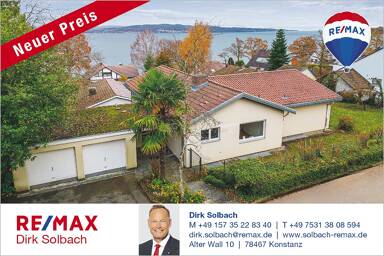Einfamilienhaus zum Kauf 1.870.000 € 8 Zimmer 244,5 m² 1.171 m² Grundstück frei ab sofort Am See 36 Litzelstetten Konstanz 78465