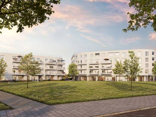 Wohnung zum Kauf - Erstbezug provisionsfrei 429.900 € 2 Zimmer 54,7 m² 3. Geschoss Haunstetten Haunstetten - Siebenbrunn 86179