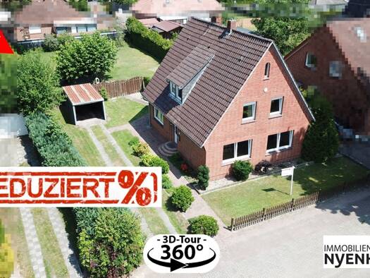Einfamilienhaus zum Kauf provisionsfrei 189.000 € 6 Zimmer 117,3 m² 1.081 m² Grundstück frei ab sofort Lathen Lathen/Dünefehn 49762