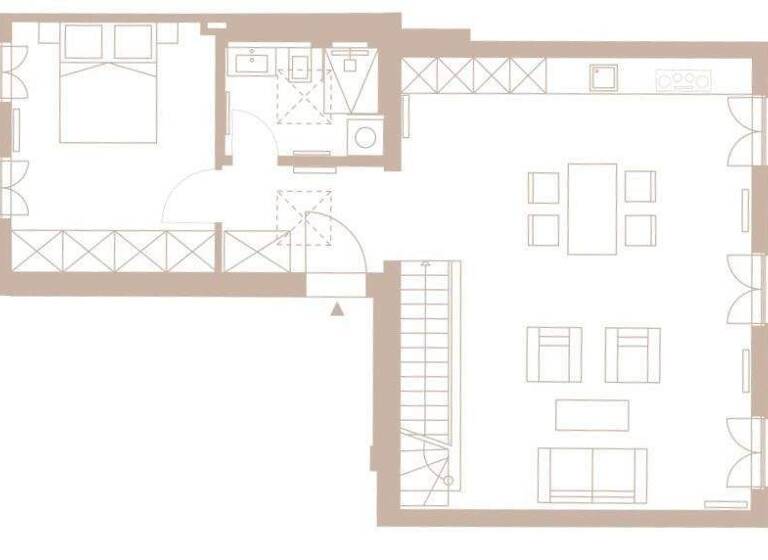 Penthouse zum Kauf 540.000 € 2 Zimmer 69 m² 5. Geschoss frei ab sofort Charlottenburg Berlin 10587