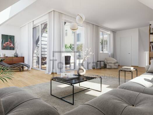 Terrassenwohnung zum Kauf - Neubau 842.700 € 2 Zimmer 52 m² 5. Geschoss Wien 1040