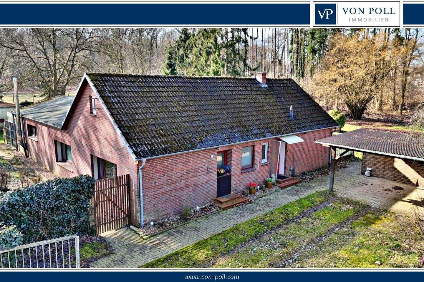 Immobilie in Wildeshausen - Einfamilienhaus auf großzügigem Grundstück mit vielfältigen Nutzungsmöglichkeiten - Bild 0