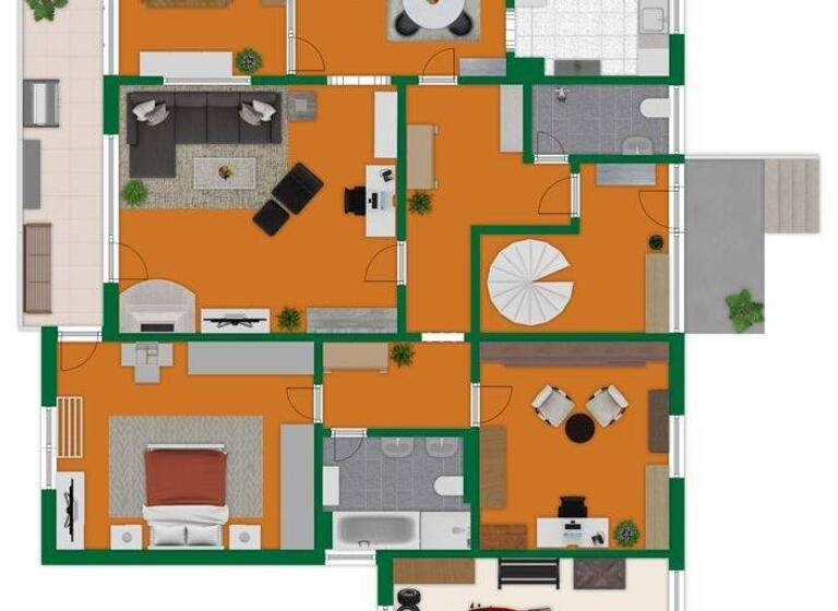 Wohnung zum Kauf 399.000 € 4 Zimmer 124,4 m² EG Rümmingen 79595
