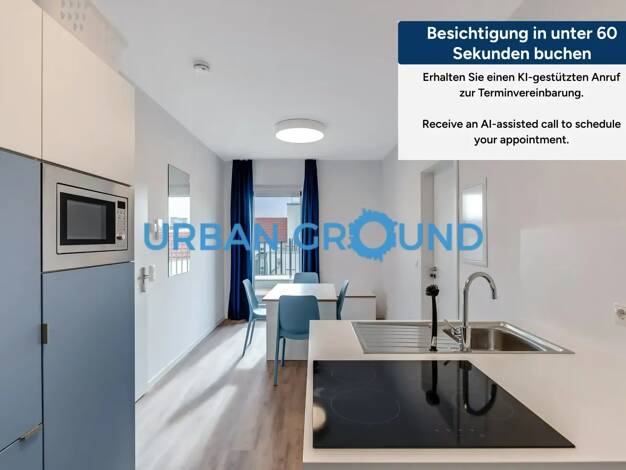 Studio zur Miete 460 € 1 Zimmer 22,4 m² 5. Geschoss frei ab 04.04.2026 Rathenaustraße Oberschöneweide Berlin 12459