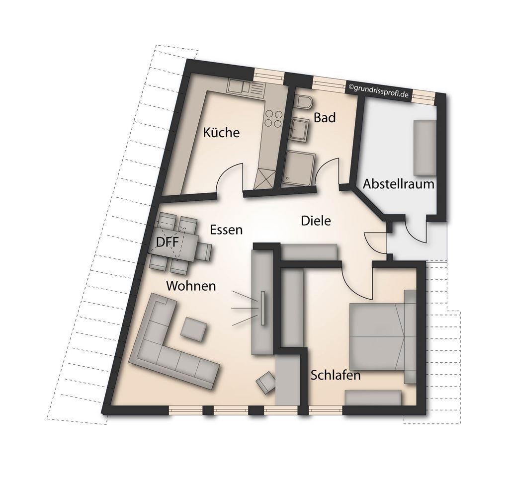 Wohnung zur Miete 520 € 2 Zimmer 65 m²<br/>Wohnfläche 01.12.2024<br/>Verfügbarkeit Ellwangen - Ost 11 Ellwangen 73479